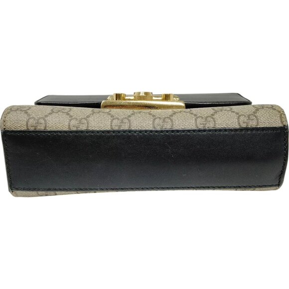 641602BA (X6) Gucci Shoulder Bag Brown PVC - Picture 4 of 9